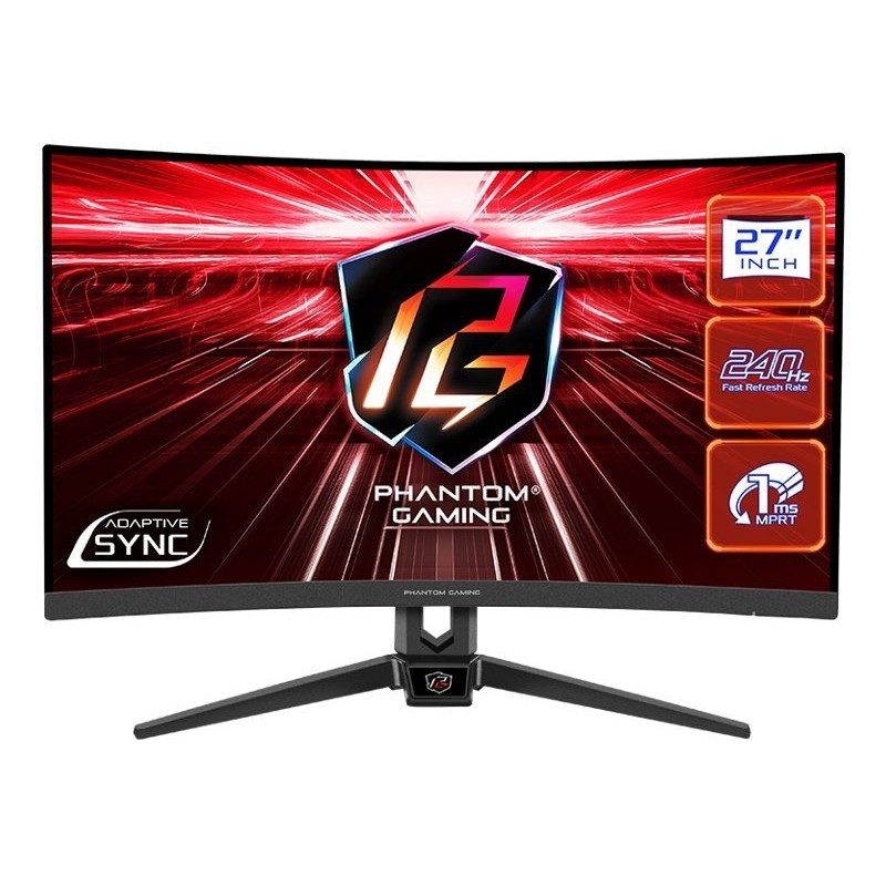 ASRock PG27F15RS1A 27" Zakrivený LED