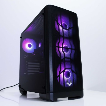 Herný PC RGB - Intel i7, Radeon RX 570 8GB, 16GB RAM