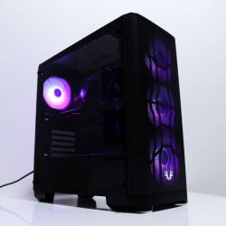 Herný PC RGB - Intel i7, Radeon RX 570 8GB, 16GB RAM