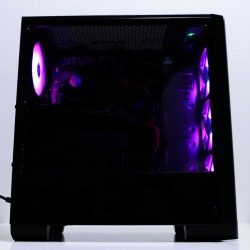 Herný PC RGB - Intel i7, Radeon RX 570 8GB, 16GB RAM